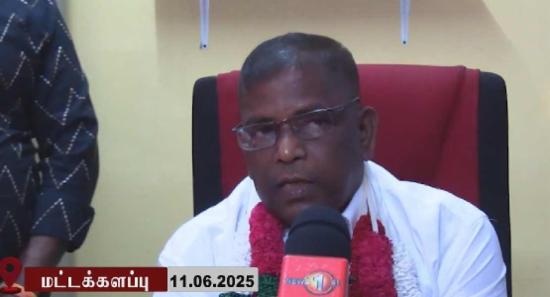 மண்முனைப்பற்று பிரதேச சபைக்கு புதிய தவிசாளர்